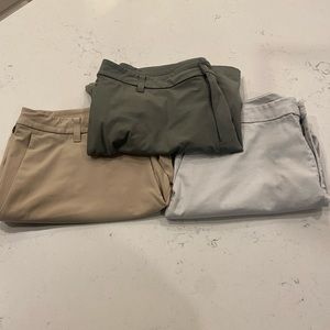 Lululemon Commission Short Classic Fit 7” Bundle, Size 36